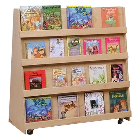 Mobile Double-Sided Library Display Unit