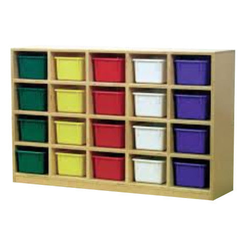 This 20-hole cubby is a great addition to have in your classroom for your kids store their belonging and school supplies.