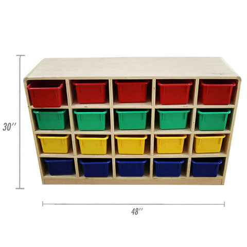 Rounded 20 Hole Cubby