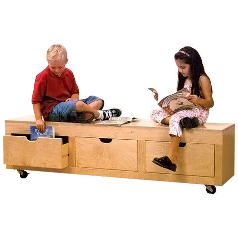 Mobile Sit and Storage Unit