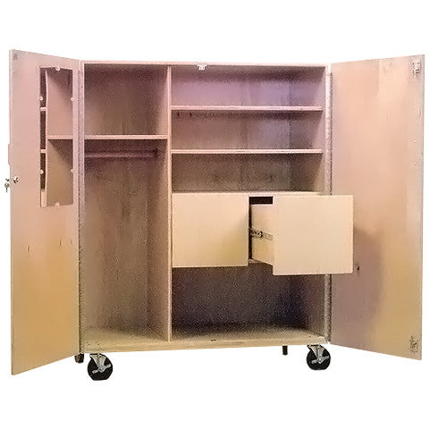 Mobile File/ Wardrobe Storage Cabinet